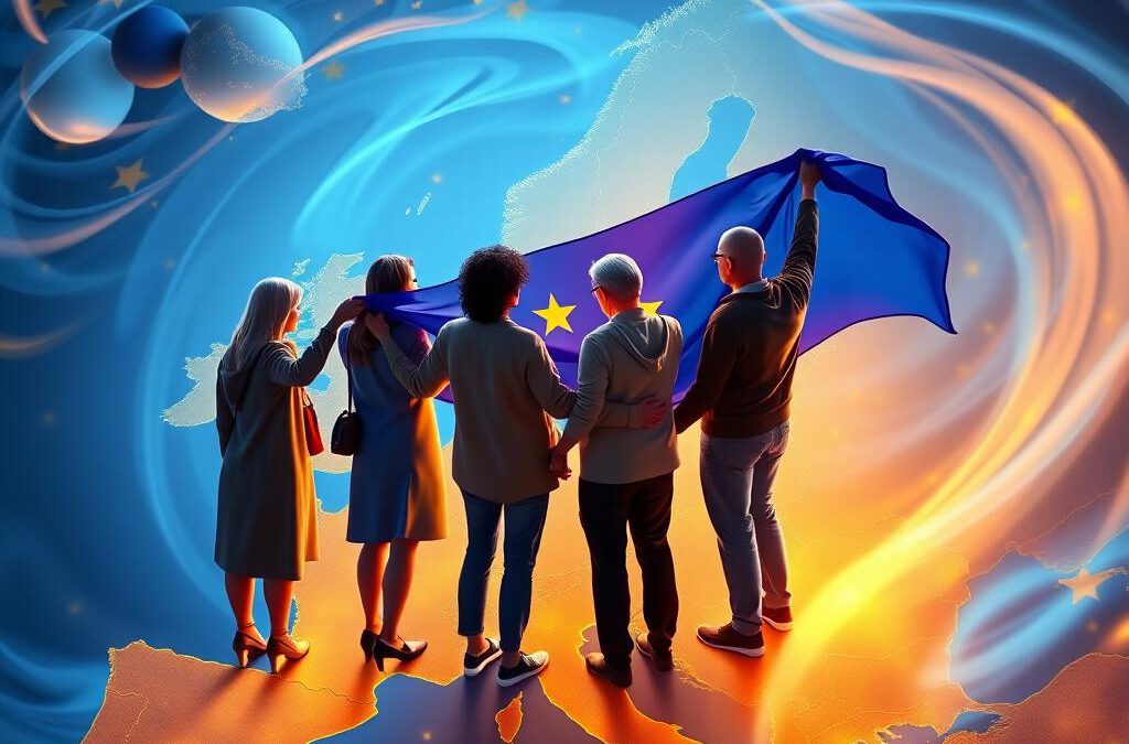 Europa als einheitliche Nation: Wirtschaft, Politik, Soziales – Grenzen überwinden